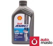 Shell Advance Ultra. 10W-40, �������������, 1��. ����