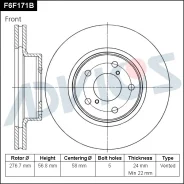 ���� ��������� Advics F6F171B (���. : F6F171B). ���� �� 1 �� F6F171B ����