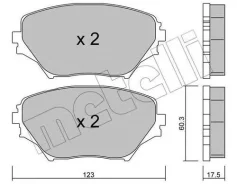 ������� ��������� �������� �������� Toyota RAV4 2000 [178Metelli2204300] 2204300 ����