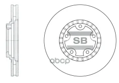 ���� ��������� �������� (274,1�26) 5 ��� HY H1 97-, Starex 97-; [178Sangsinbrakesd1030] SD1030 ����