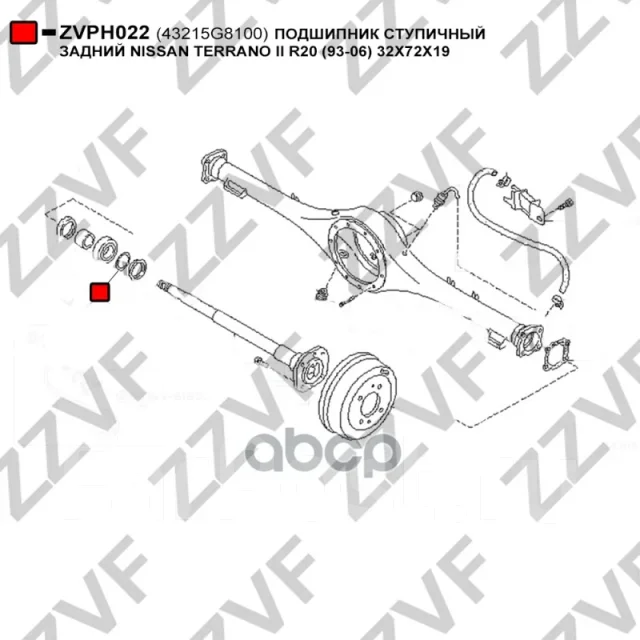 ��� | ZZVF ���. ZVPH022 Bearing Kit | ZVPH022 ����