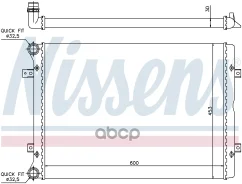 �������� ������� ���������� FORD Galaxy (00-) 1.9 TDi (+) Nissens ���. 65014 Nissens 65014 ����