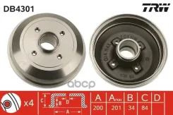 ������� ��������� OPEL Corsa C (X01) 1.2 (F08, F68) 09.2000 - 12.2009 OPEL Corsa C (X01) 1.2 Twinport (F08, F68) 07.2004 - 12.2009 TRW ���. DB4301 TRW...