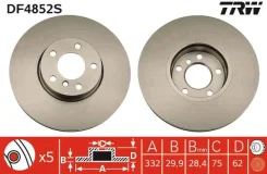 ���� ��������� �������� ������������� (�������� 1��) TRW DF4852S DF4852S ����