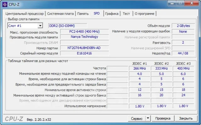 SO-DIMM DDR2. ����