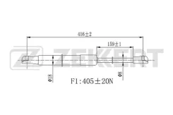 ����������� ��������� Toyota Yaris (P130) 11- GF-2431 Zekkert GF-2431 GF-2431 GF2431 ����