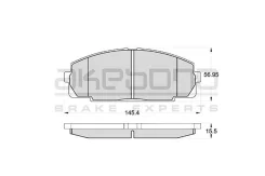 ������� ��������� �������� �������� Toyota DYNA Toyoace (1.5T) AN-247K Akebono AN-247K AN-247K AN247K ����