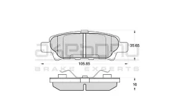 ������� ��������� �������� ������ Lancer X (CY, CX), Outlander CU_W AN-651WK Akebono AN-651WK AN-651WK AN651WK ����