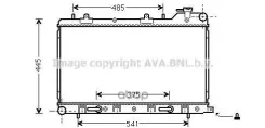 �������� ������� ���������� Subaru Forester 2.0 (0508) Ava ���. SU2075 SU2075 ����