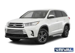 �����-�������� Silver F180AL + �������� �������, Rival, Toyota Highlander 2014-2017- 28074 ����