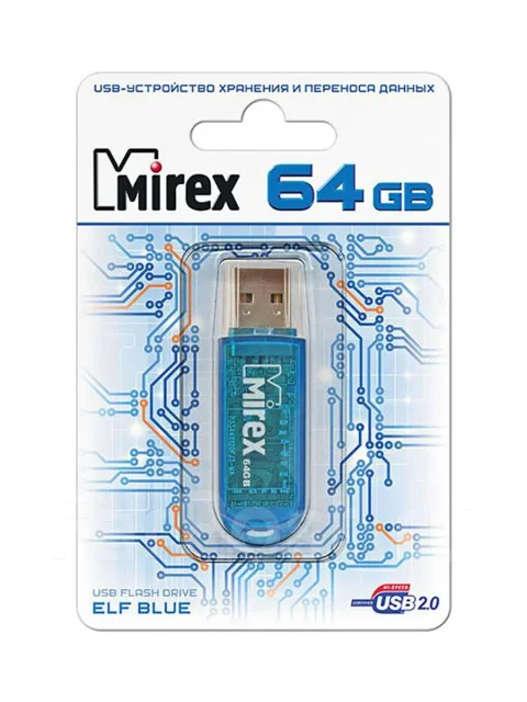 ����-����� Mirex USB Flash Drive Elf Blue 64 GB ����