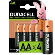 ����������� DURACELL HR6 / AA 2500 mAh BL4 - 4 ��. ����