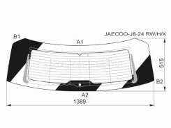 ������ ������ Chery Tiggo 9 23- (China Market), Jaecoo J8 24-, Jeland J8 26- JAECOOJ824RW ����