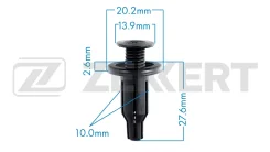 ������ ��������� KJ-2294/BE-2600 Zekkert (������� �� 1 ��. ) GM, Honda, Suzuki BE2600 ����