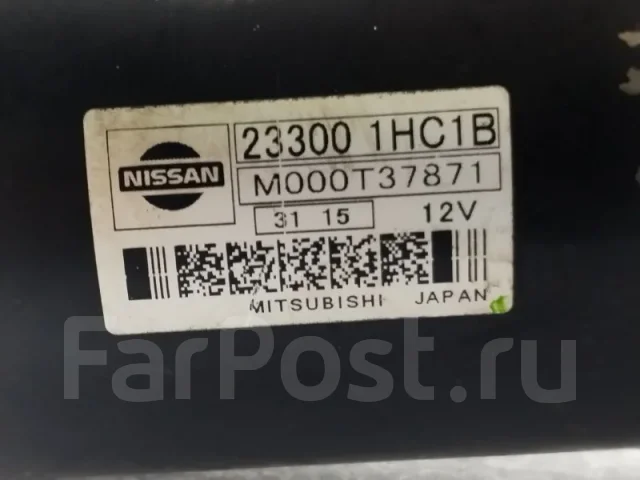 ������� Nissan Note 2014 233001HC1B E12 1.2 HRDE 233001HC1B ����