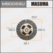 ���� ��������� Mitsubishi 250�160�23�26.1 Masuma MBD059U MBD059U ����