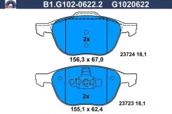 ������� ����. ���. Galfer ���. B1-G102-0622-2 B1G10206222 ����