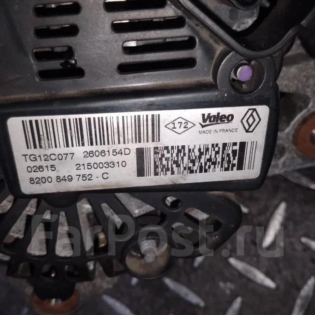 ��������� Renault Scenic 8200849752 3 1.2 H5FF4F4 8200849752 ����