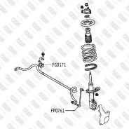 ������ ������������� ��������� Mitsubishi Lancer 07- Fixar FG0171 FG0171 ����