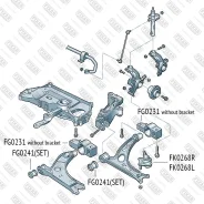 ����������� ������ ��������� ������ ��� ���������� AUDI A3 03-Skoda Octavia/Superb 04-VW Caddy/Golf/Jetta/Touran 03- AUDI A3 03- / Skoda Octavia/Super...