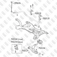 ����� ������� ������ �����/������ FORD Focus/C-Max 04- Fixar FK0254 FK0254 ����