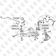 ����� ������� ������ ����� Honda Civic 06- Fixar FK0949L FK0949L ����