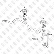 ���� ������������� �������� �����/������ Suzuki SX4 06- Fixar FP0618 FP0618 ����