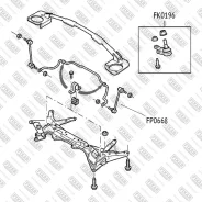 ���� ������������� �������� �����/������ FORD Focus 98- Fixar FP0668 FP0668 ����