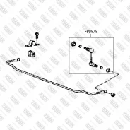 ���� ������������� ������ �����/������ Hyundai Elantra 03- Fixar FP0979 FP0979 ����