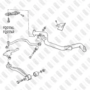 ����� �������� �������� ������� ����� BMW 5(E34) 88- Fixar FQ0356L FQ0356L ����