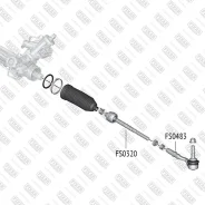 ���� ������� �����/������ BMW 5(E60, E61)/ 6(E63, E64) 03- Fixar FS0320 FS0320 ����
