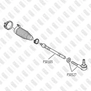 ���������� ������� ���� �����/������ Peugeot 307 02- Fixar FS0527 FS0527 ����