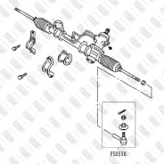 ���������� ������� ���� �����/������ Mitsubishi Carisma/Lancer/Space Star/Pajero Mini 96- Fixar FS0558 FS0558 ����
