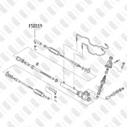 ���������� ������� ���� �����/������ Nissan 100NX/Almera/Bluebird/Primera/�Sunny 90- Fixar FS0559 FS0559 ����