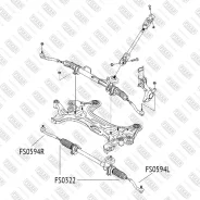 ���������� ������� ���� ������ Chevrolet Aveo/Kalos 05- Fixar FS0594R FS0594R ����