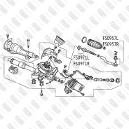 ���������� ������� ���� ����� Honda Civic 06- Fixar FS0957L FS0957L ����