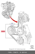 ����� ��������� (2��) Zetec-S FORD FORD 1708273 1708273 ����