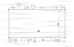 �������� ���������� Subaru Legacy 03- FREE-Z KK0237 KK0237 ����