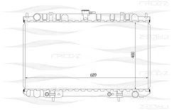�������� ���������� Nissan Maxima 00- Infiniti I30 97- FREE-Z KK0243 KK0243 ����
