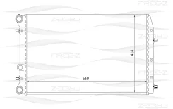 �������� ���������� VW Polo 01- Skoda Fabia 99- FREE-Z KK0206 KK0206 ����