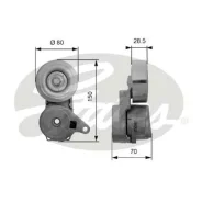 ����� �����. ������. ����� 7808-21313 Mitsubishi Galant/Lancer 2.0/2.4GDI 03 Mitsubishi Outlander I 03- Gates T38413 T38413 ����