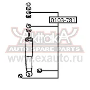 ������ ������� ������������ Toyota Toyota LAND Cruiser 100 HDJ101/UZJ100 1998-2007 ASVA 0103781 ASVA 0103781 0103781 ����