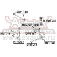 ������ ������� ������������� D17 Toyota Toyota LAND Cruiser Prado 90 1996-2002 ASVA 0107711 ASVA 0107711 0107711 ����