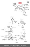 ������� ��������� ������������������� Hyundai/KIA Hyundai/KIA 218300B800 218300B800 ����