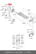 ������ ��� Hyundai Accent 1.5 Hyundai/KIA 2431226050 2431226050 ����