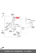 ����������� ������ �������� (������� / ������) Hyundai/KIA 54584B2000, ������ �������� 54584B2000 ����