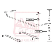 ������ ������� ������������� D14.5 Hyundai Hyundai Accent/Verna 1999- ASVA 1207ACCR ASVA 1207ACCR 1207ACCR ����