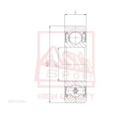��������� ������������� (12x28x08) ALL ASVA AB122808 ASVA AB122808 AB122808 ����