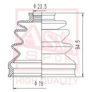 ������� ���� (�������� ��� ������) 23x78x86 Nissan Primera P10 ASVA ASBT2127 ASVA ASBT2127 ASBT2127 ����