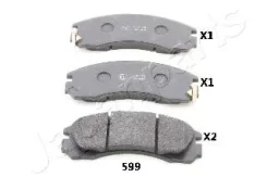������� ��������� ��������, �������� (�������) Mitsubishi 3000 GT (Z16A) 3.0 Japanparts PA599AF, �������� PA599AF ����